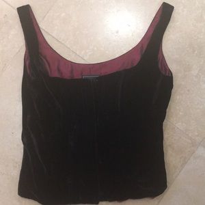 Velvet Corset top